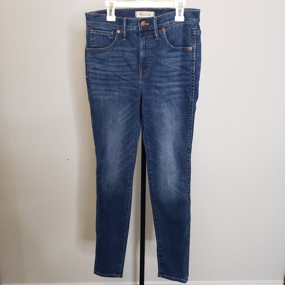 Madewell Women's 10" High-Rise Skinny Jeans Size 28 - Picture 2 of 12